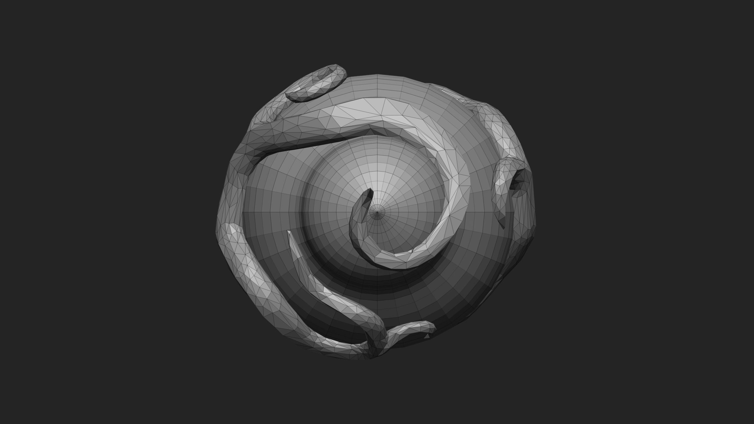 Stylized Fantasy Potion with Root Ornaments Low-poly 3D model_18