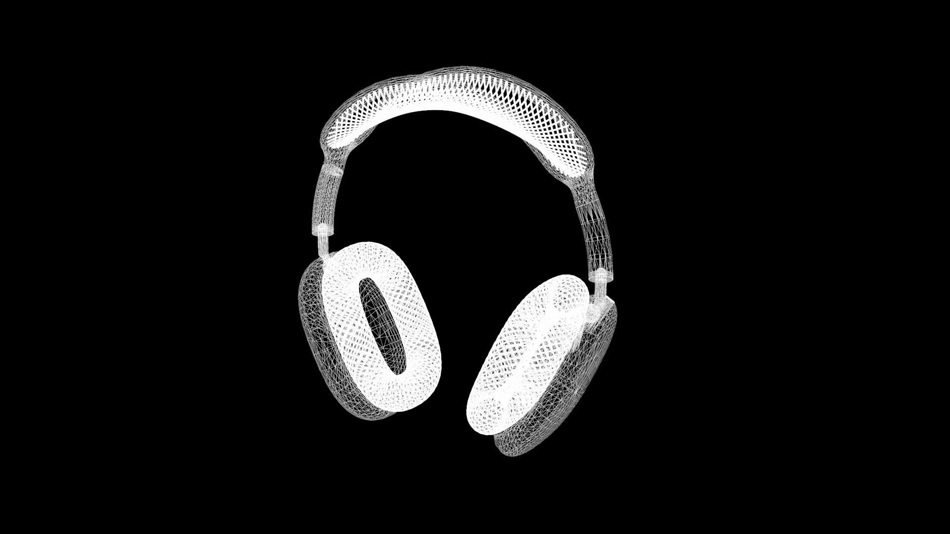 Apple Headphones 3D print model_2