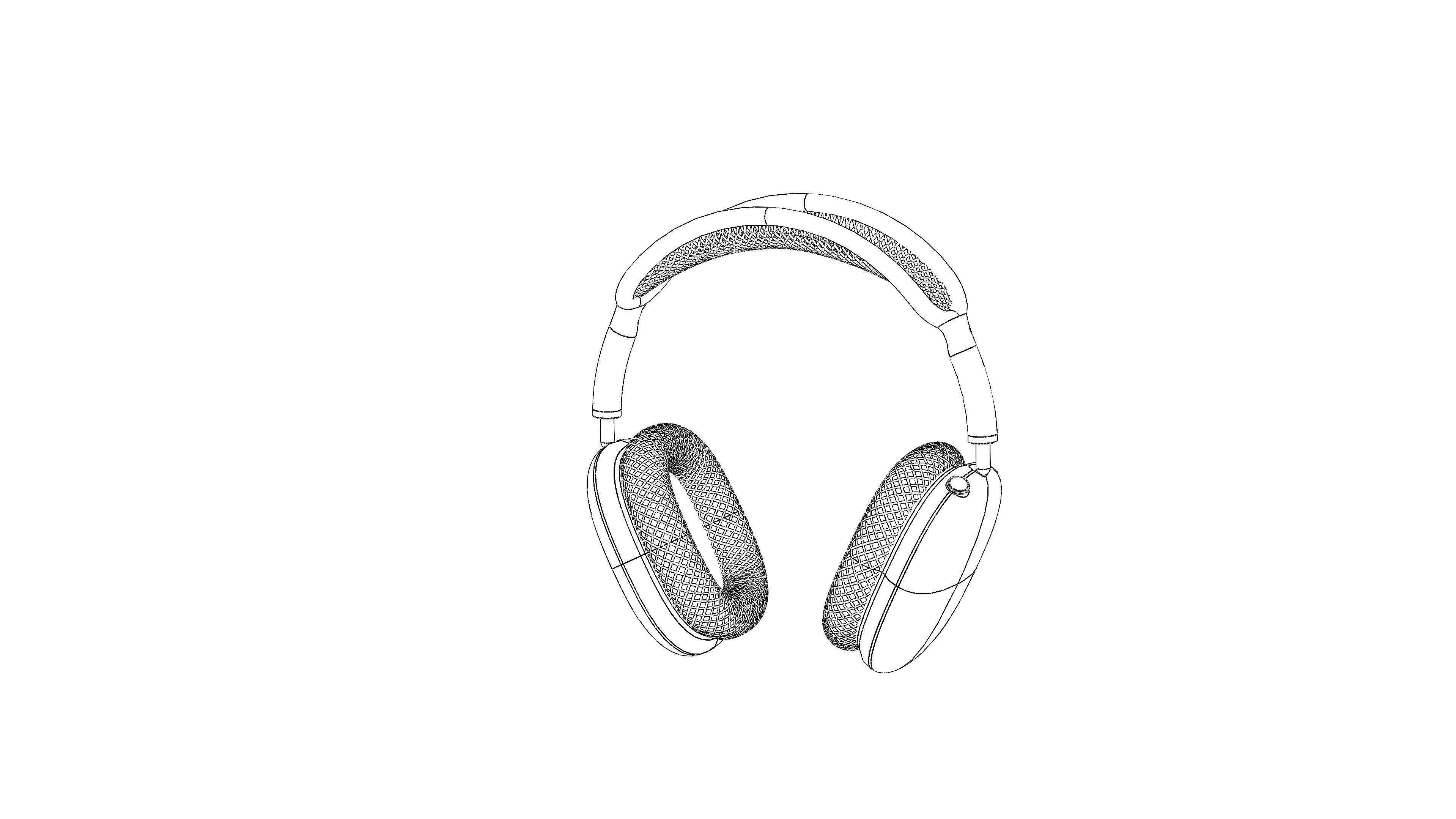 Apple Headphones 3D print model_5
