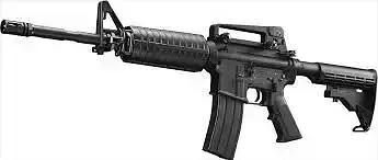 gun m4a1 Low-poly 3D model