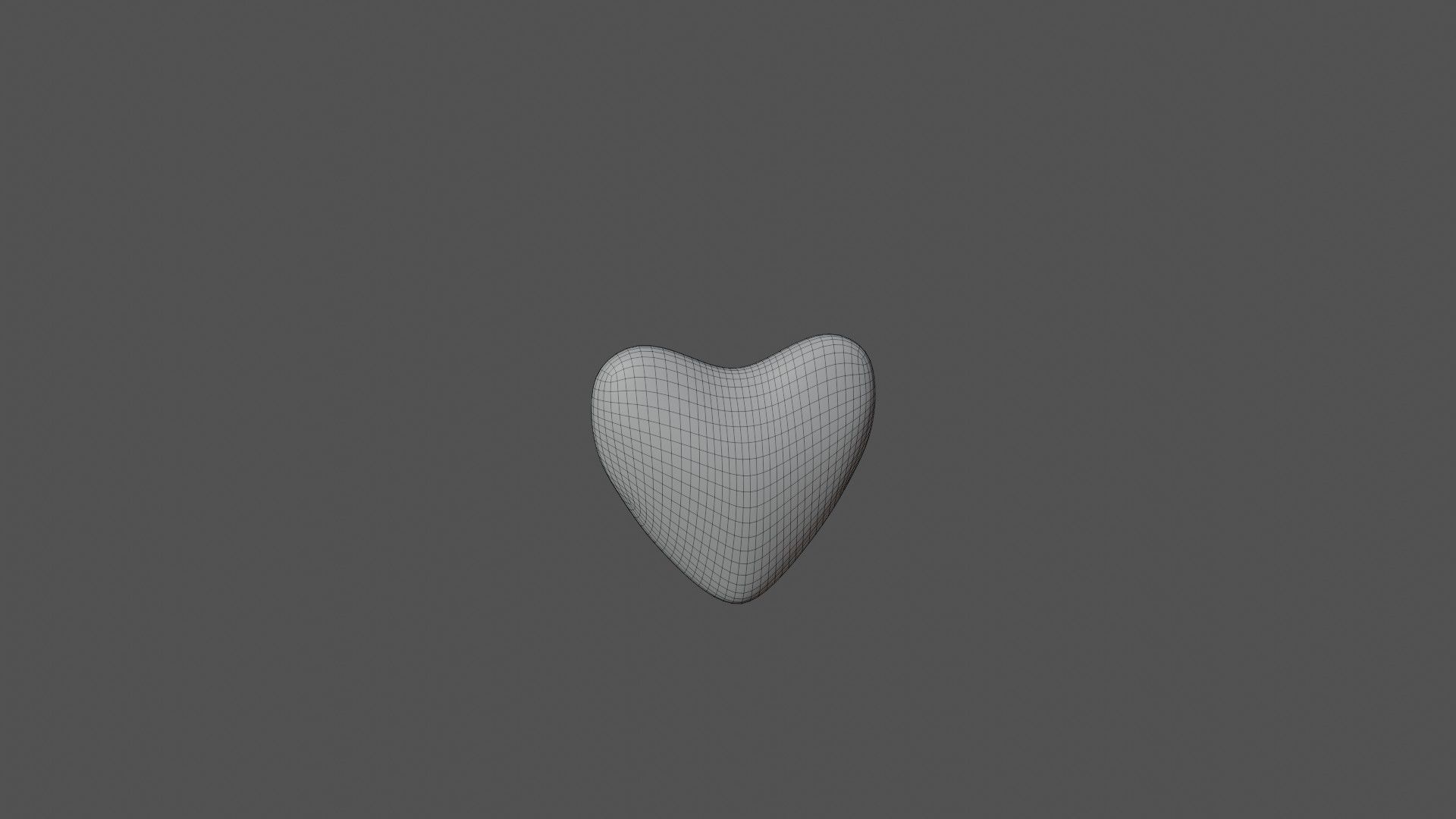 Heart chocolate  3D model_5