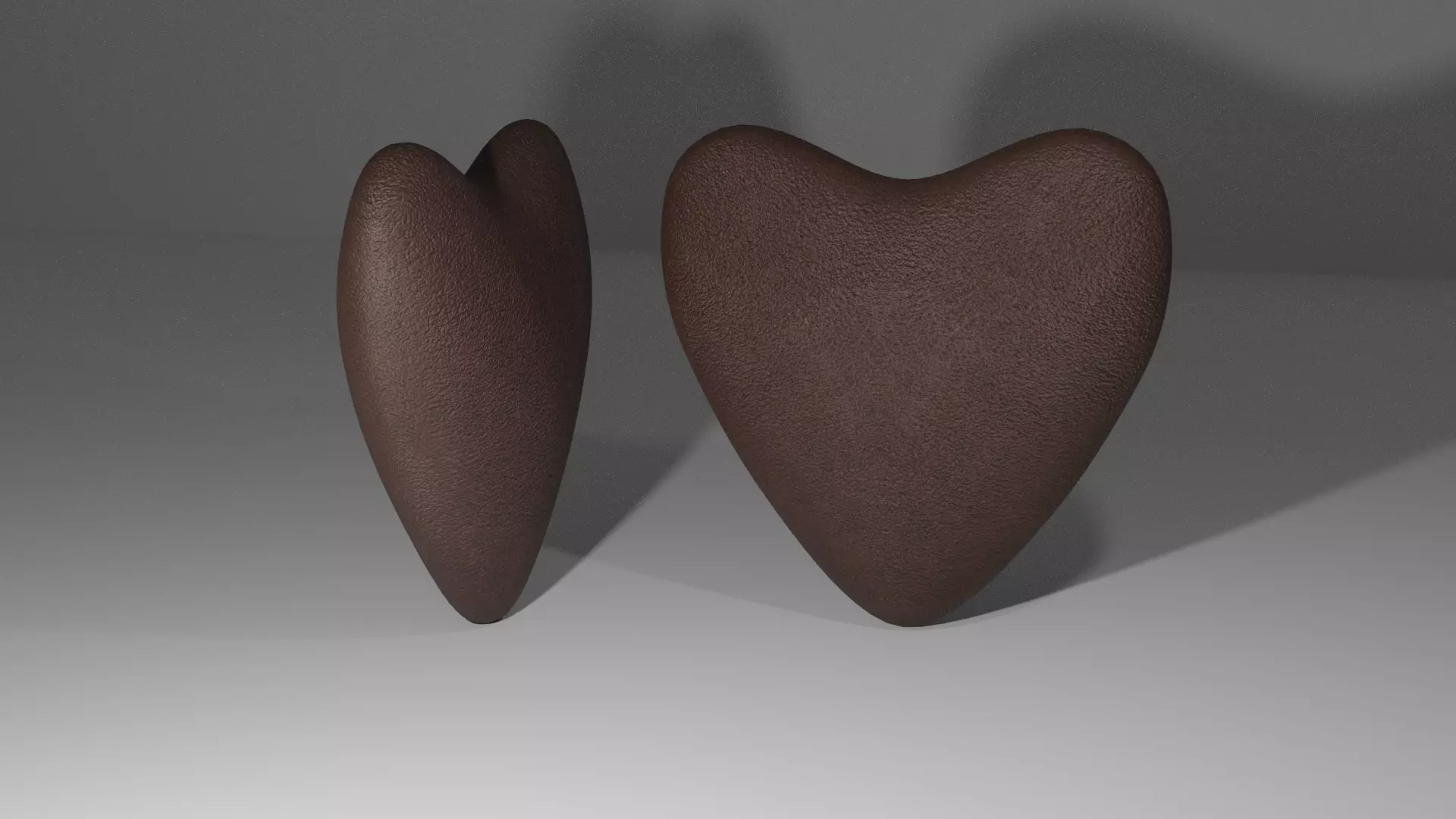 Heart chocolate  3D model_0