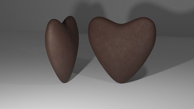 Heart chocolate  3D model
