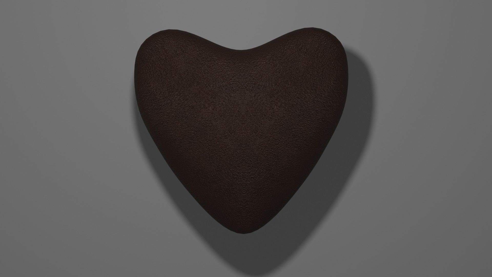 Heart chocolate  3D model_3