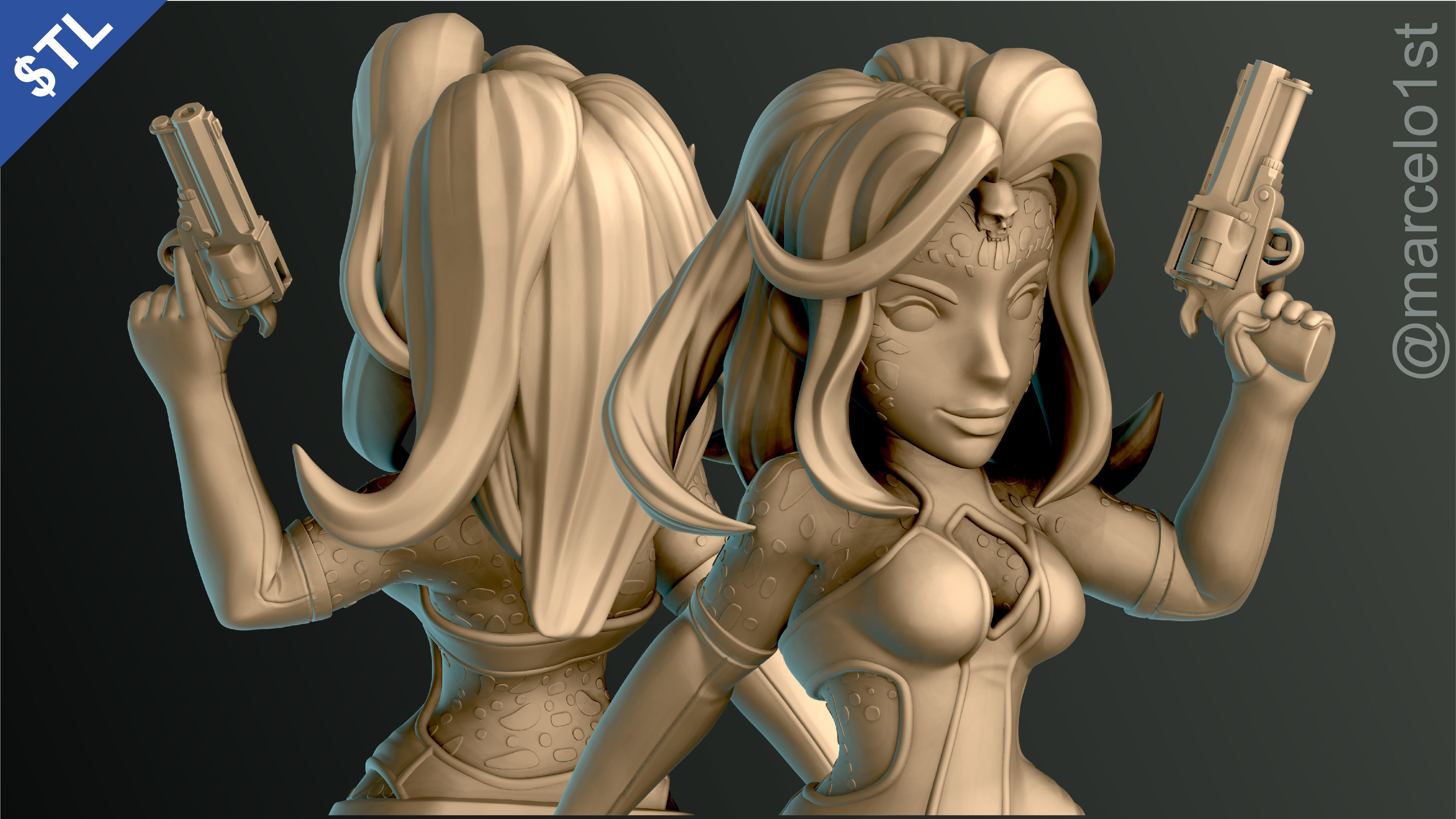 Mystique -  Raven Darkholme - X-men 3D print model_1