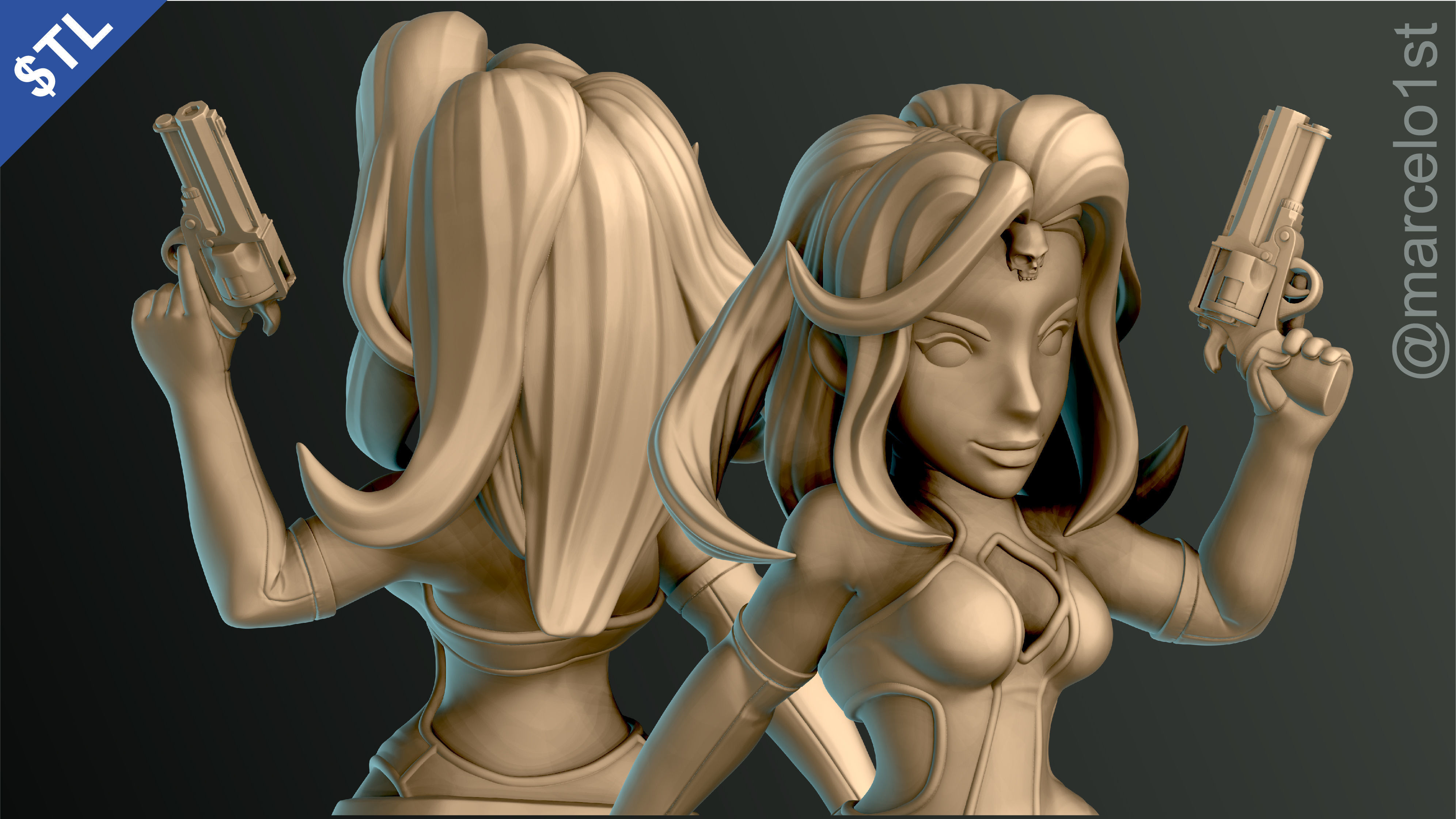 Mystique -  Raven Darkholme - X-men 3D print model_2