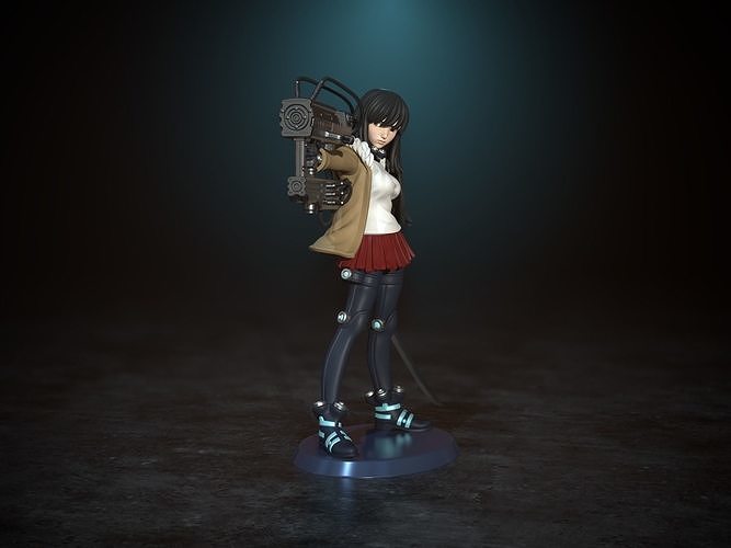 Reika Shimohira 3D print model