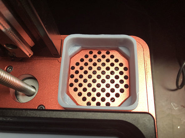 Elegoo Mars Pro Carbon Filter Box 3D print model_2