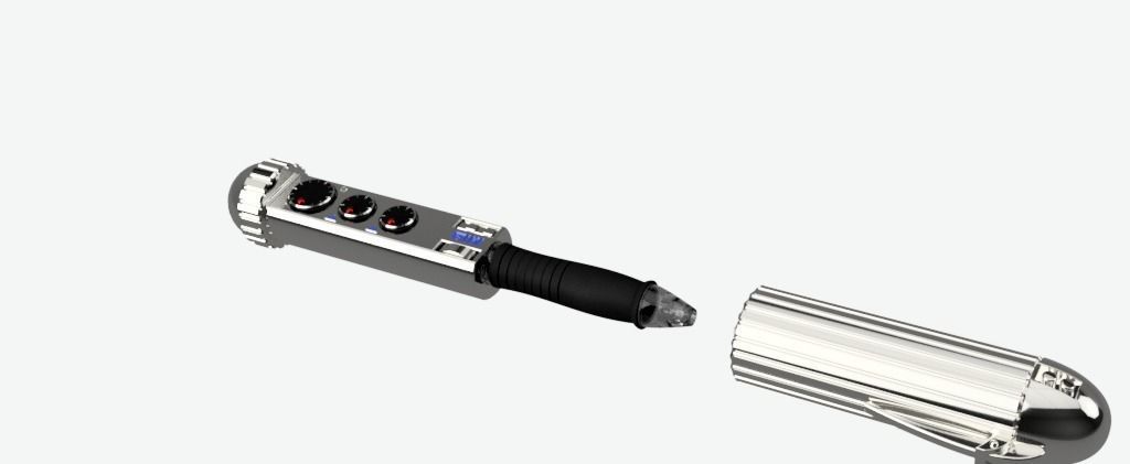 MiB Inspired Neuralyzer Pen 3D print model_1