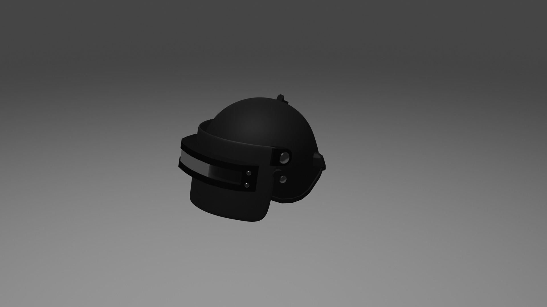 Helmet 3d pubg mobile 3D model_2