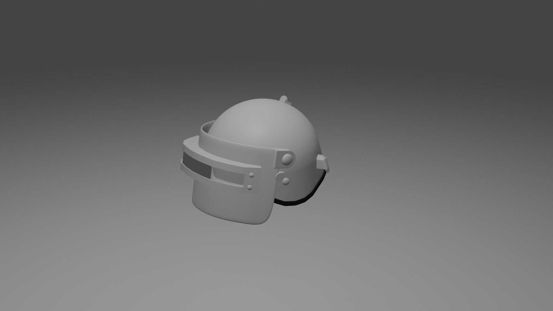 Helmet 3d pubg mobile 3D model_3