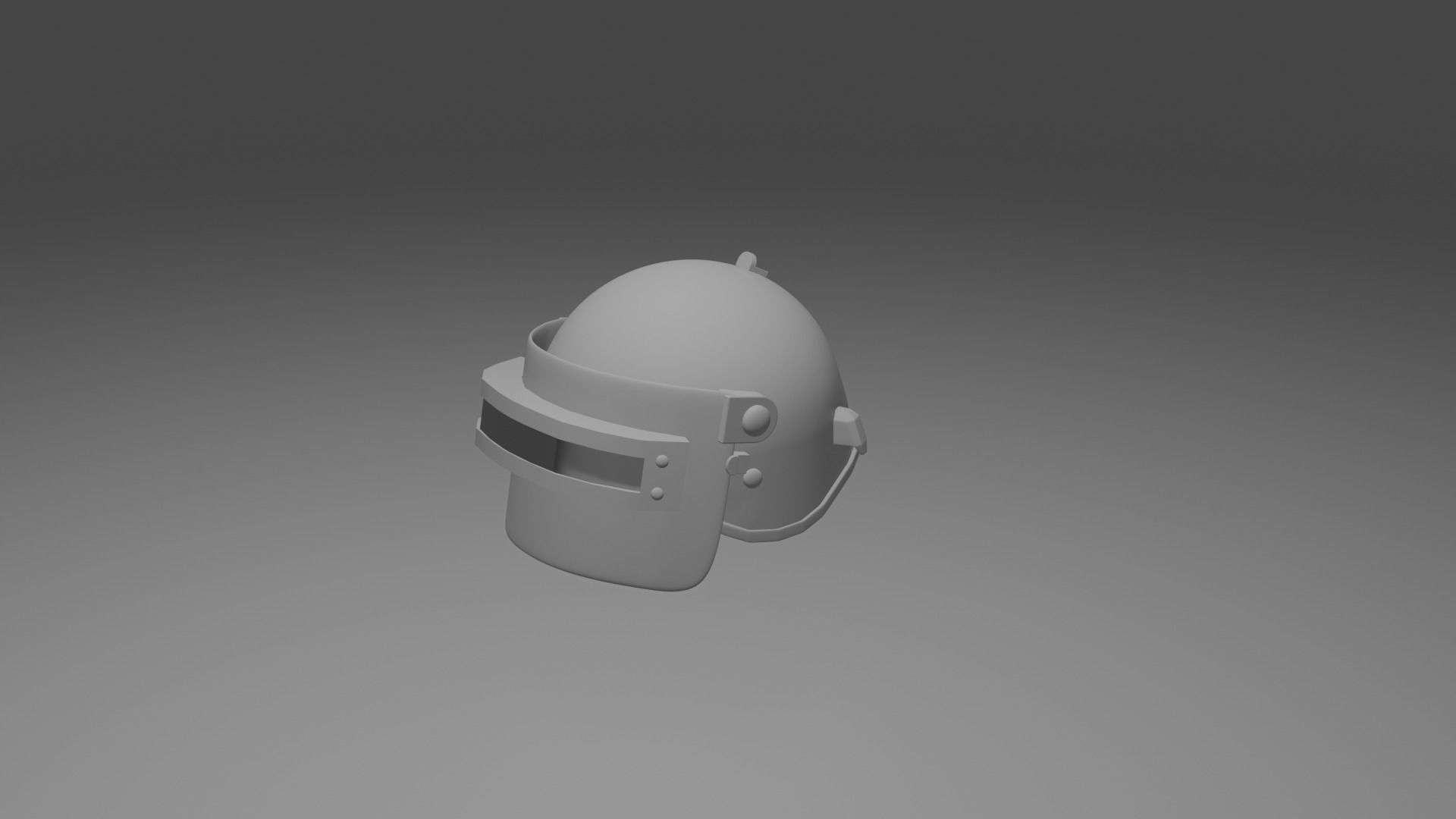 Helmet 3d pubg mobile 3D model_4