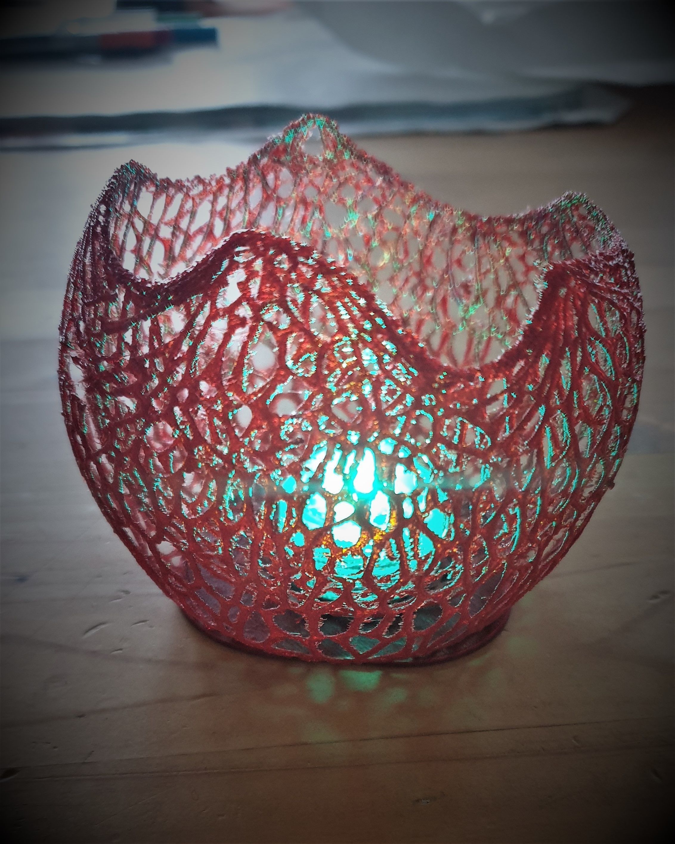 Candle Holder Teelichthalter Free 3D print model_4