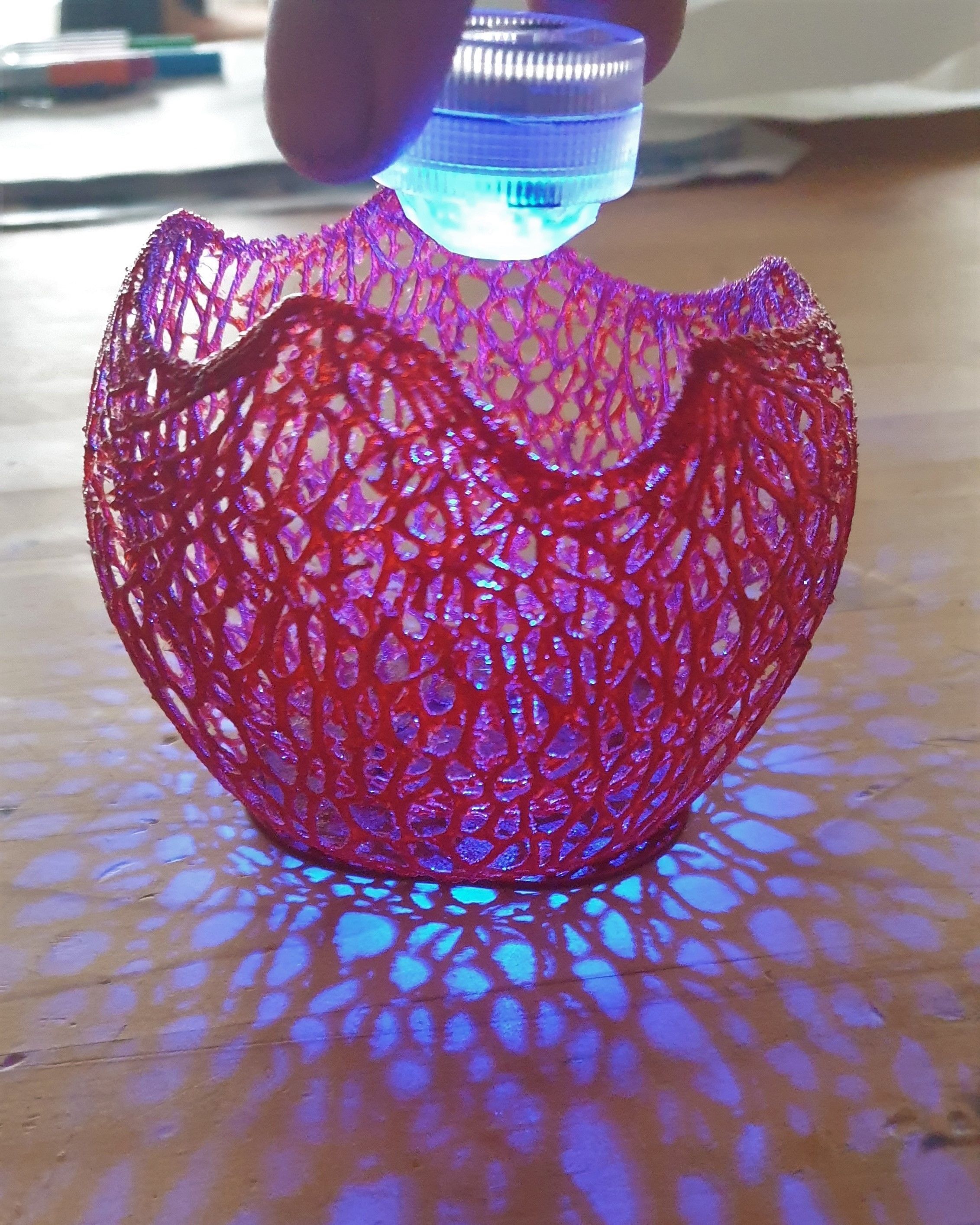 Candle Holder Teelichthalter Free 3D print model_6