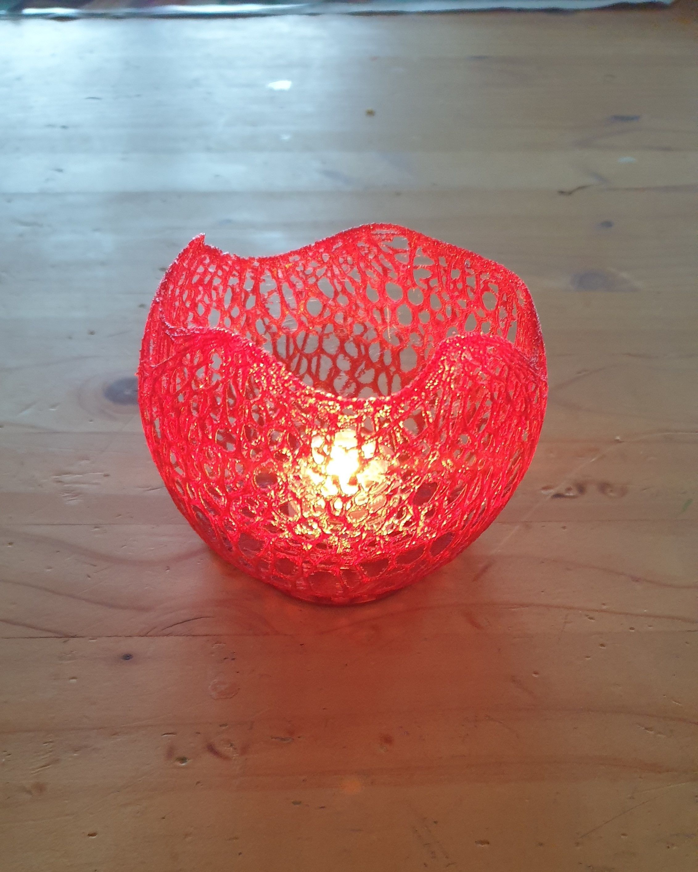 Candle Holder Teelichthalter Free 3D print model_3