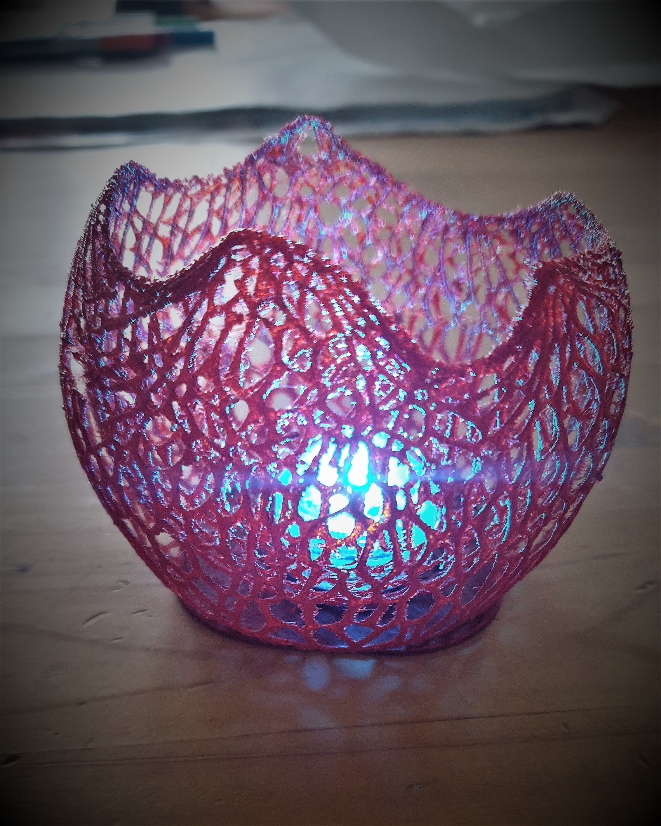 Candle Holder Teelichthalter Free 3D print model_5