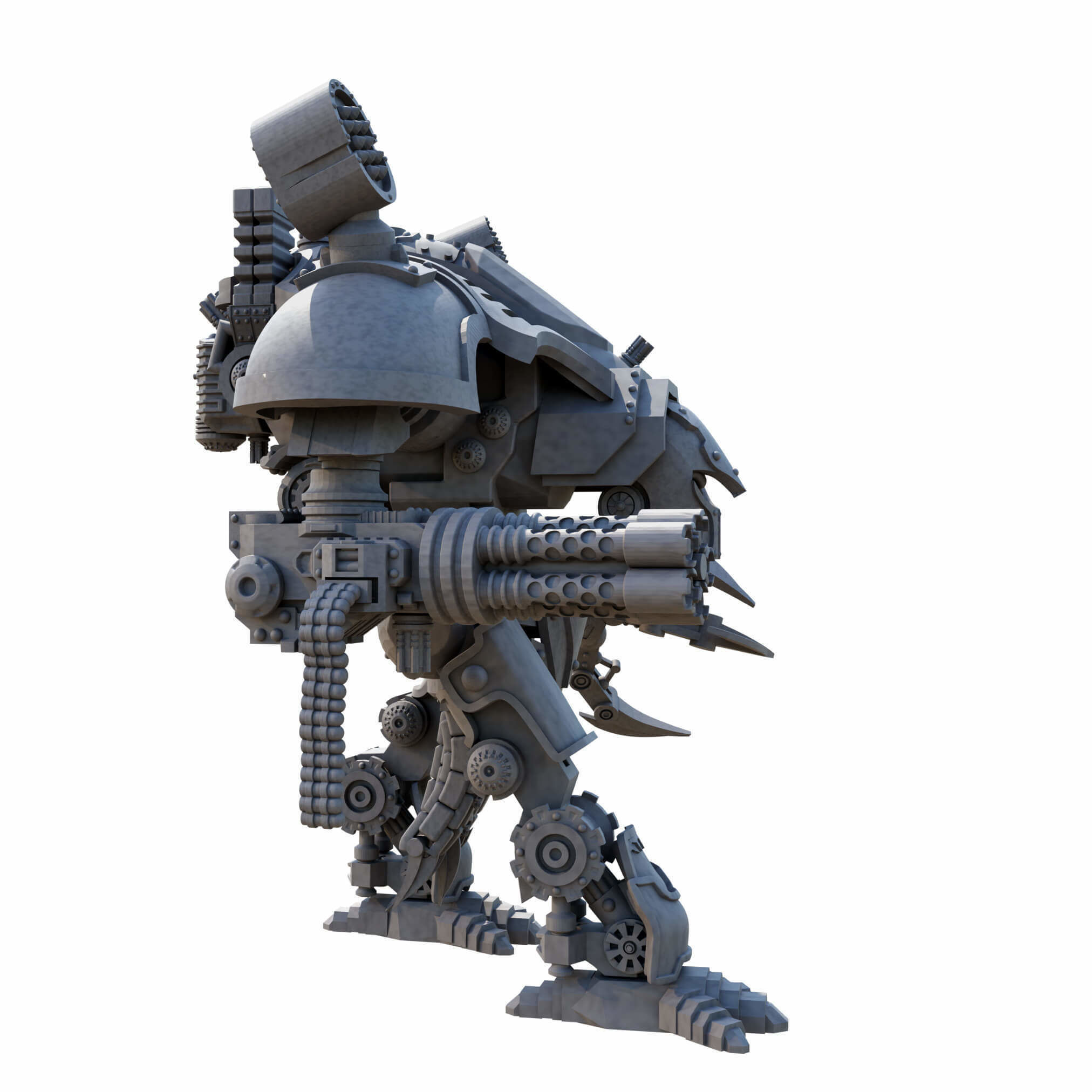 Dogs of War Small War Titans Varied Styles And Weapons 3D print model_2