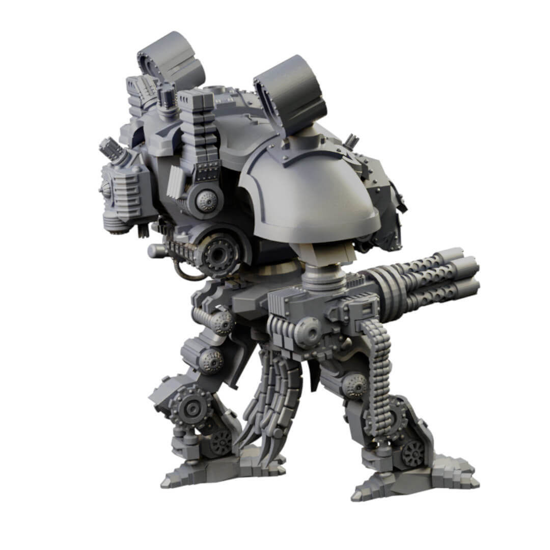 Dogs of War Small War Titans Varied Styles And Weapons 3D print model_14