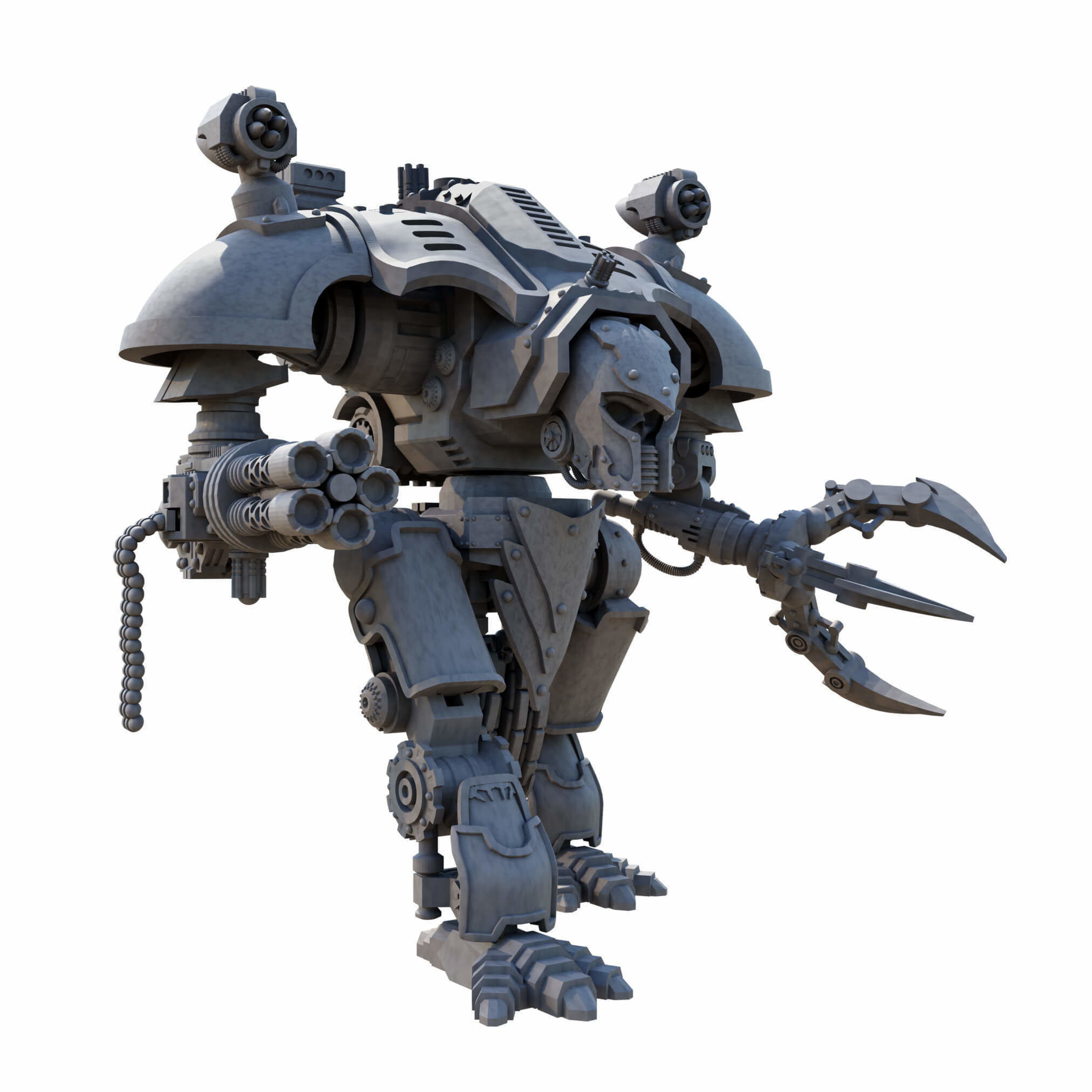 Dogs of War Small War Titans Varied Styles And Weapons 3D print model_1