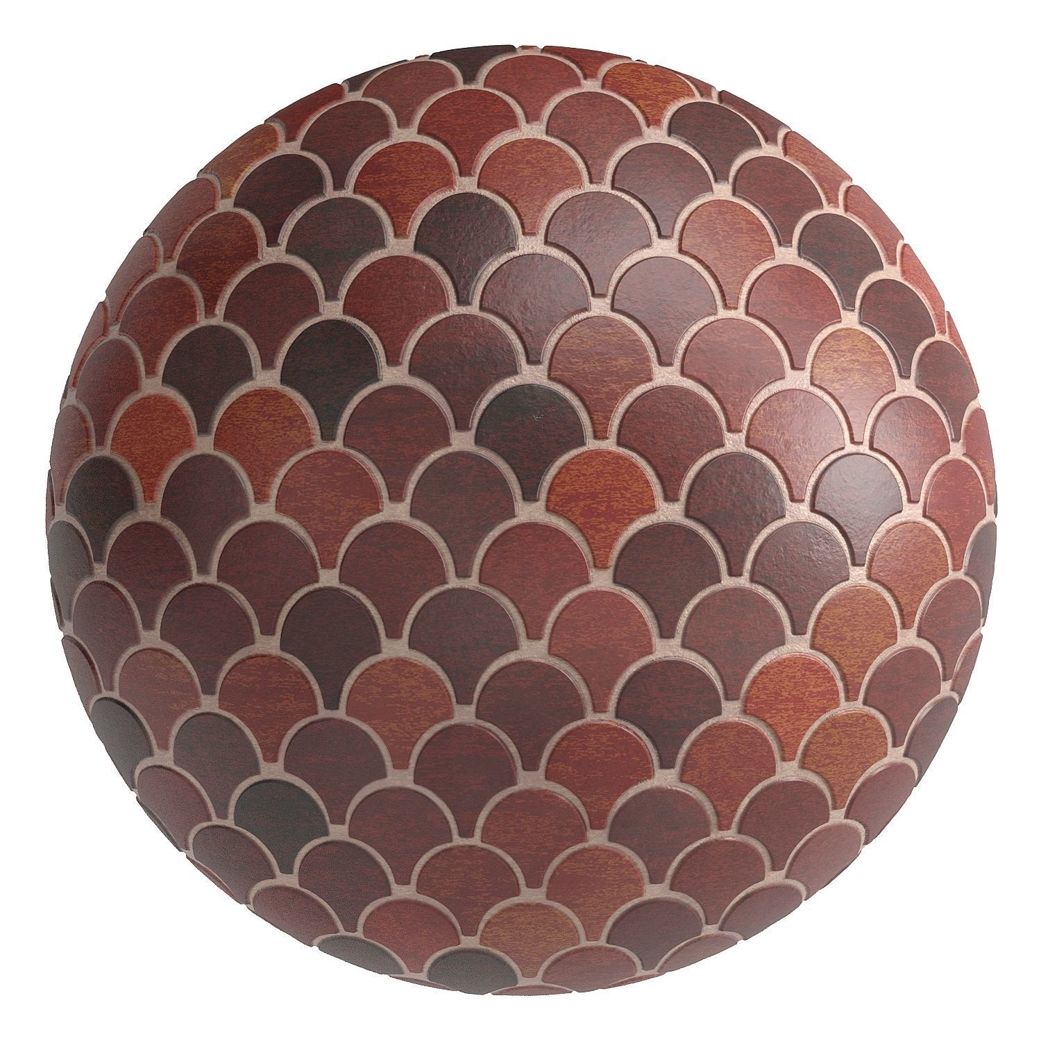 Materials 6- Fish scale tiles PBR Texture_4