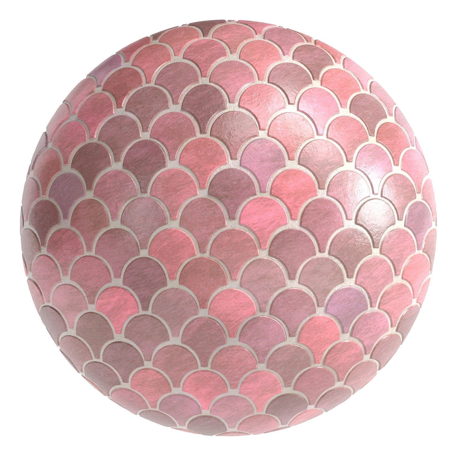 Materials 6- Fish scale tiles PBR Texture_6