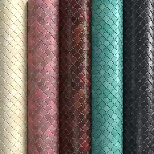 Materials 6- Fish scale tiles PBR