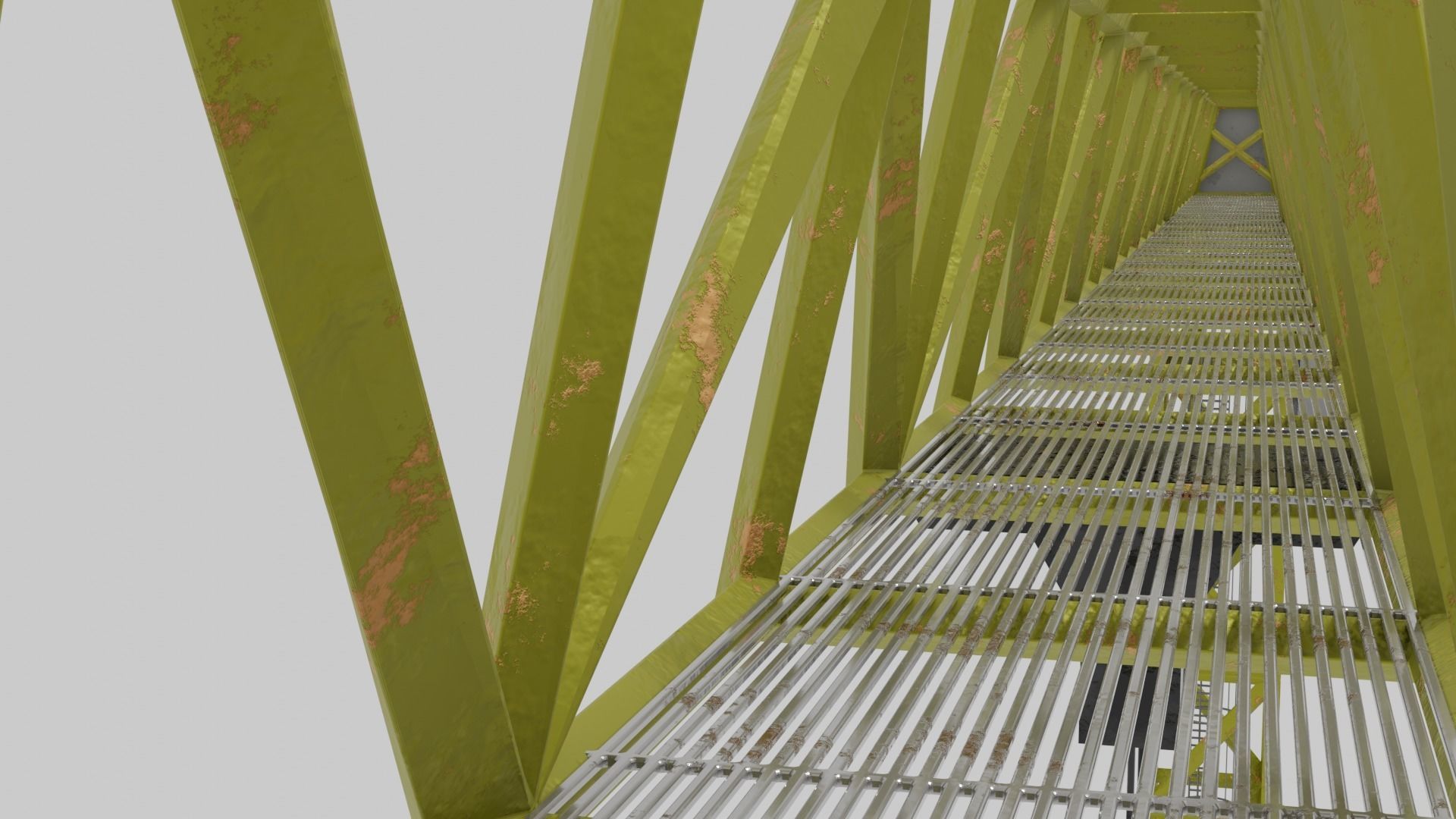 Construction Crane  3D model_5