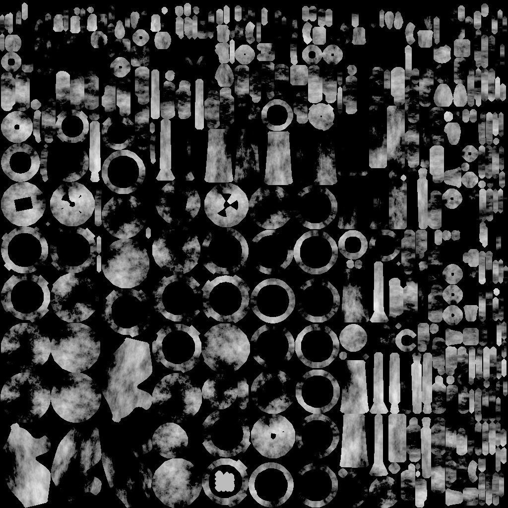 Chessboard chess set Low-poly 3D model_9