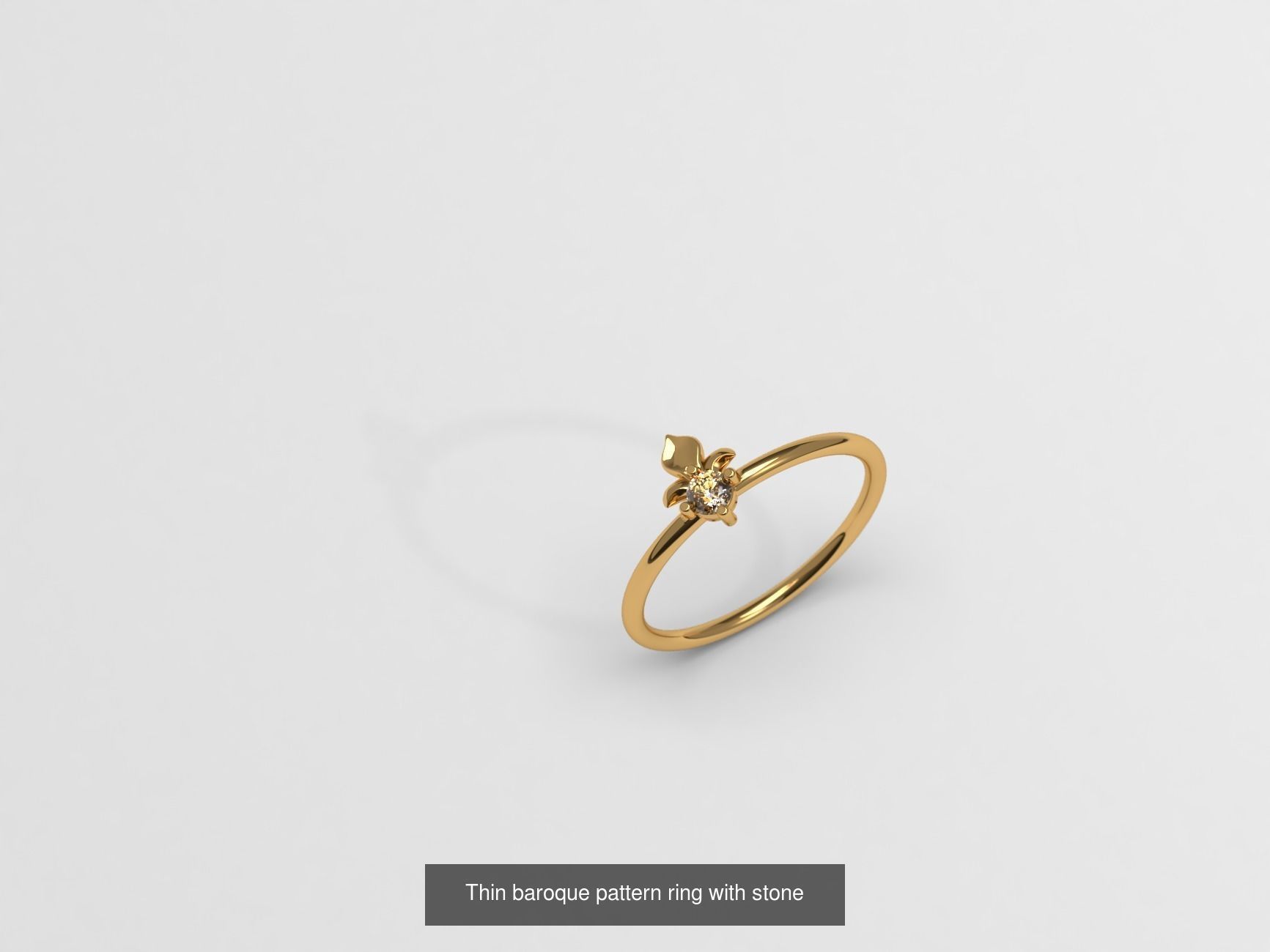 Baroque pattern jewelry collection  _6