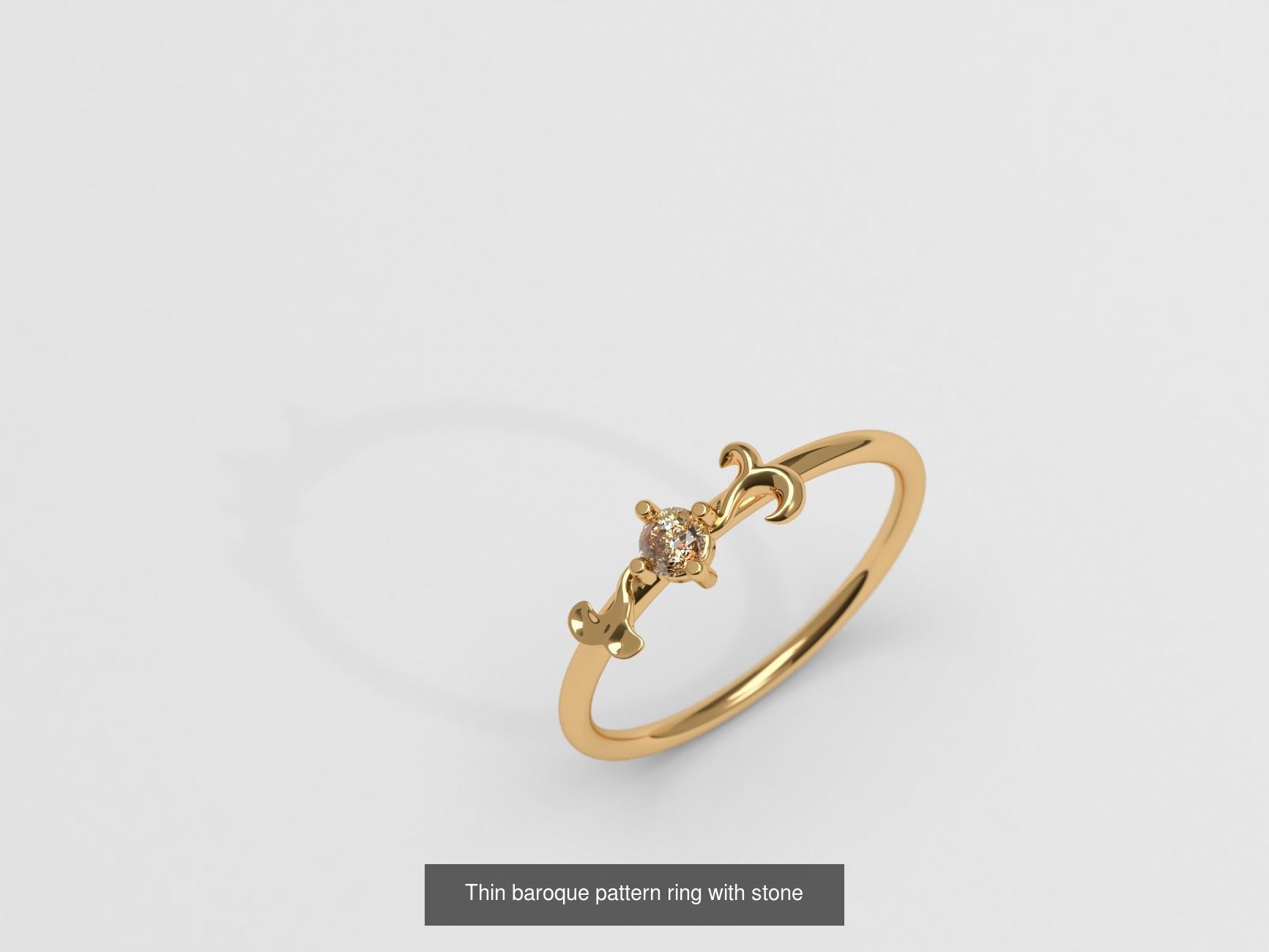 Baroque pattern jewelry collection  _4