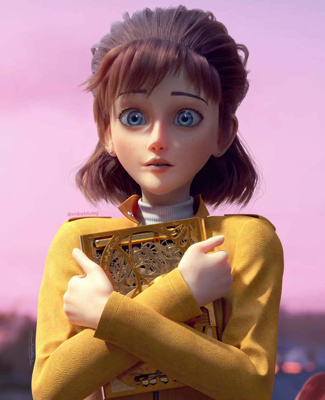 Laetitia Bresson Rigged - Lupin III The First Low-poly 3D model_0