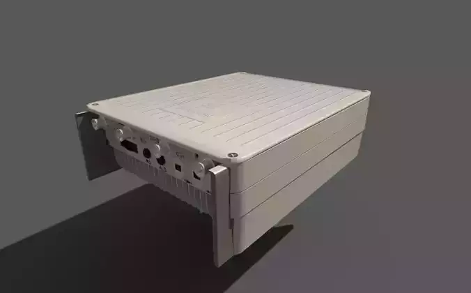 Radio Station Transmitter   3D model