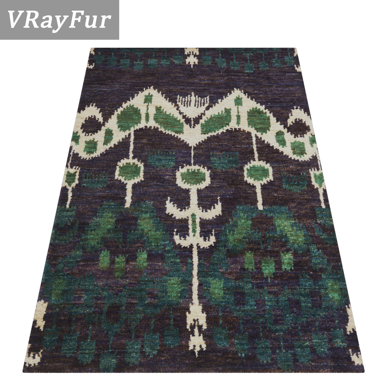 Rug Set 2307 3D model_2