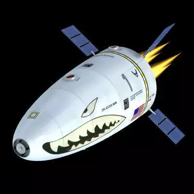 SciFi Drone Kill Spacecraft Vehicles 3D model_0