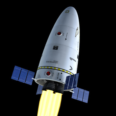 SciFi Drone Kill Spacecraft Vehicles 3D model_7