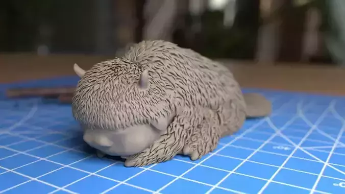 Avatar The Last Airbender Baby Bison 3D print model