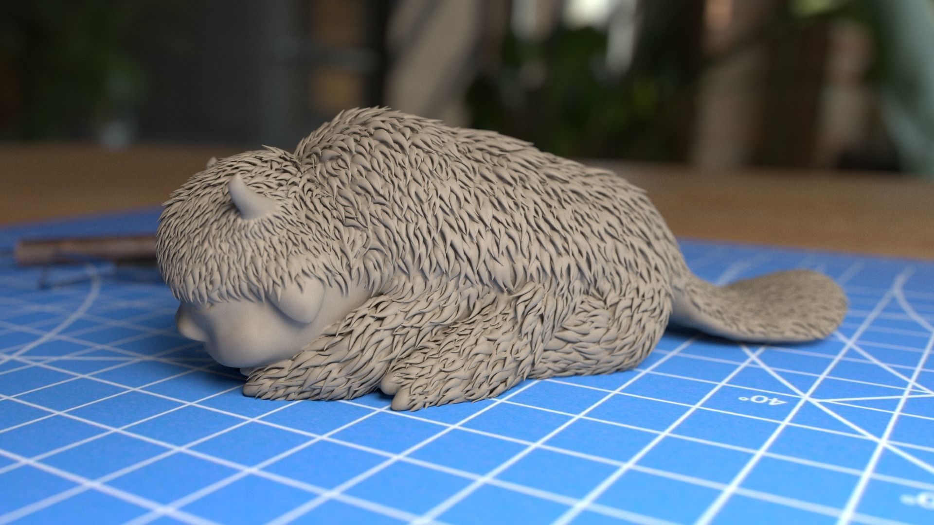 Avatar The Last Airbender Baby Bison 3D print model_1