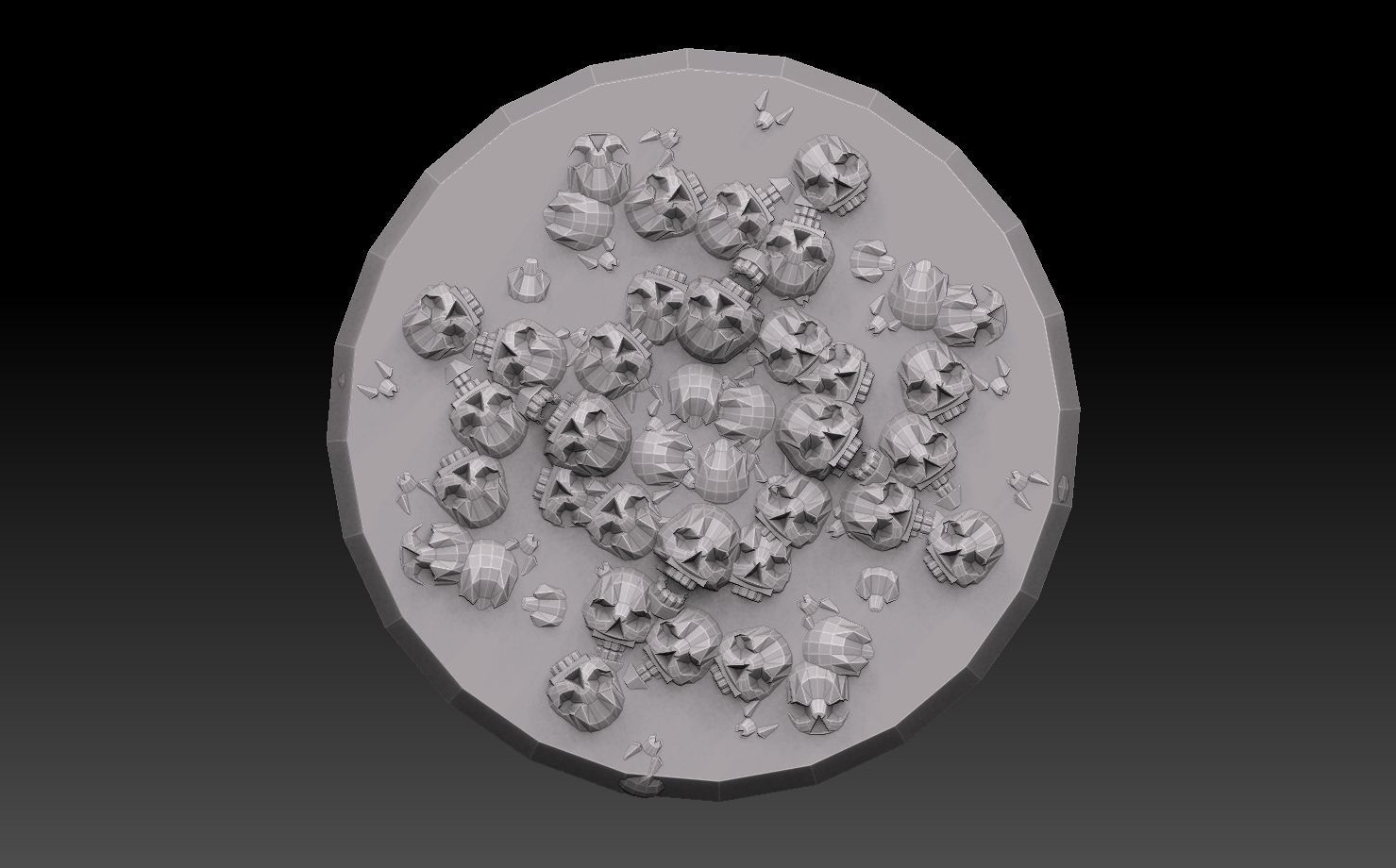 Nautiloid Dragon 3D print model_12
