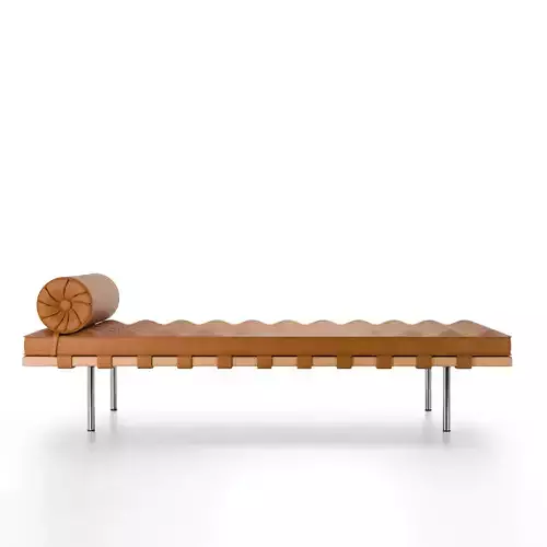 Mies Van der Rohe- Barcelona couch 3D model