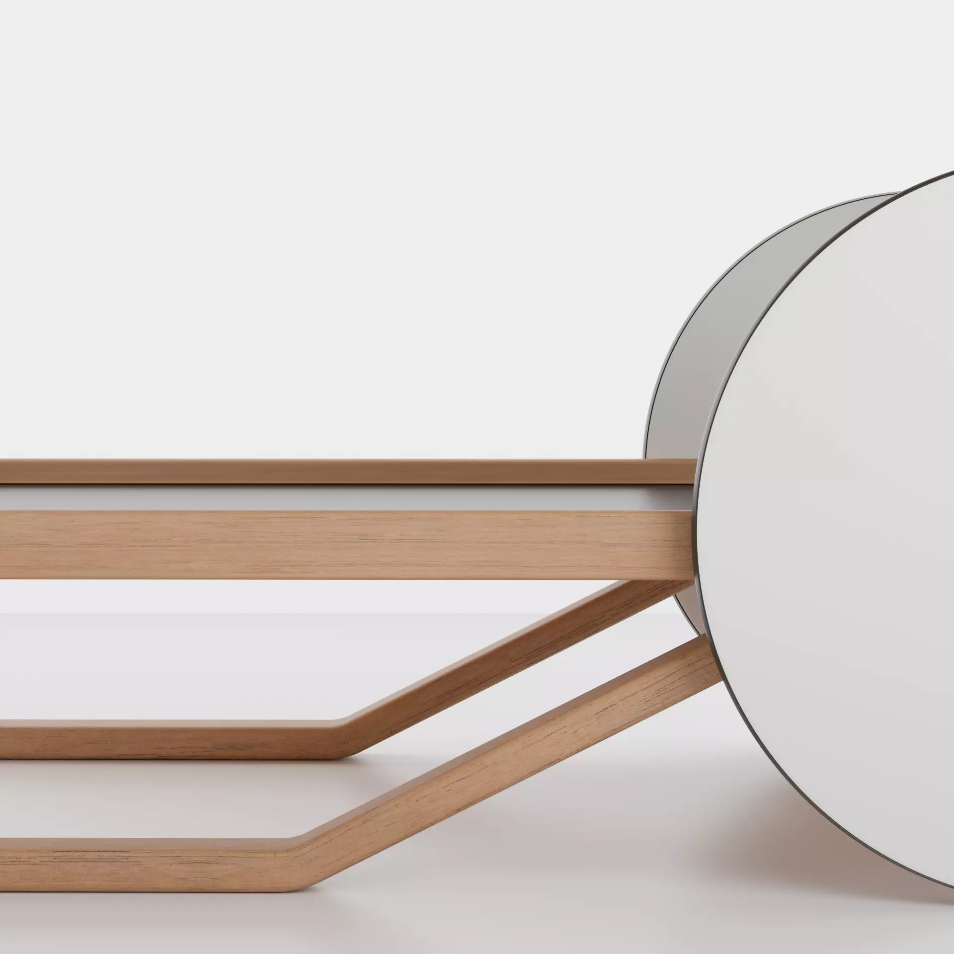 Alvar Aalto-Artek serving trolley 901 3D model_3