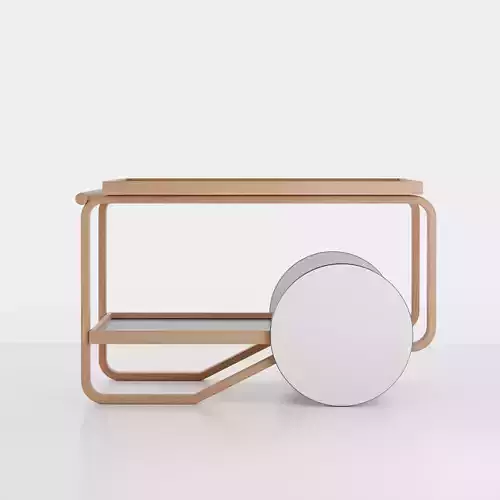 Alvar Aalto-Artek serving trolley 901