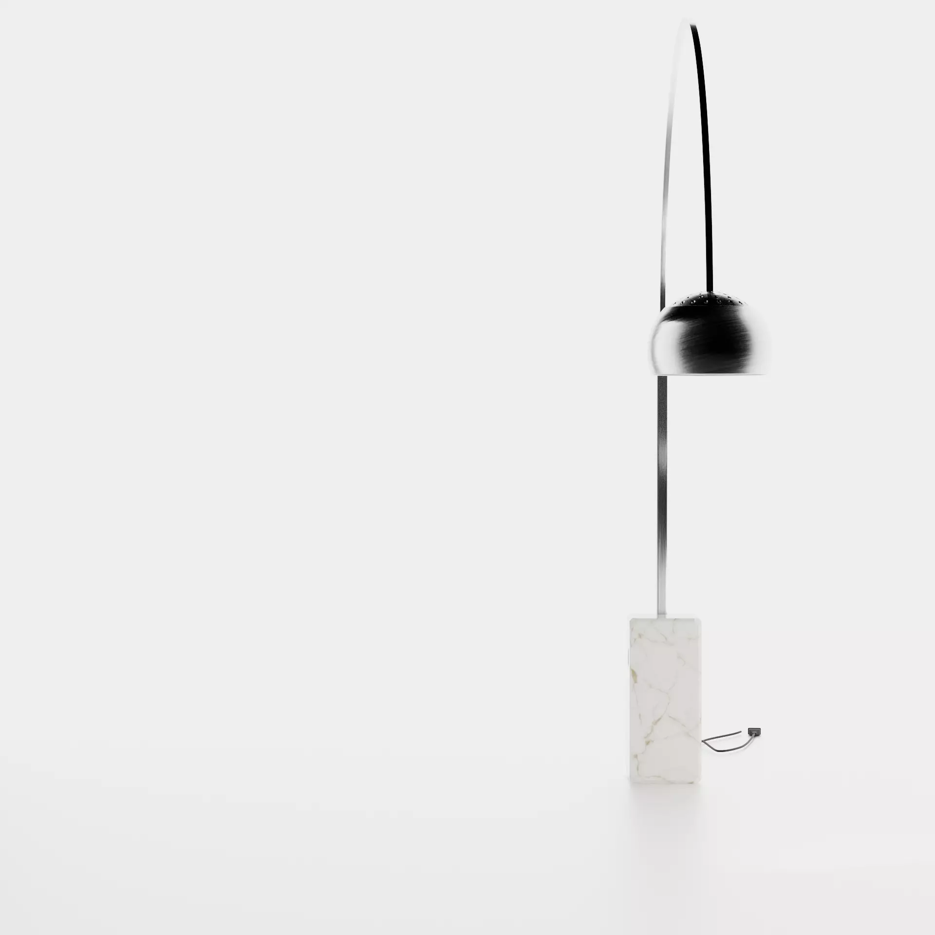 Achille and Pier Castiglioni- Arco Floor Lamp 3D model_1