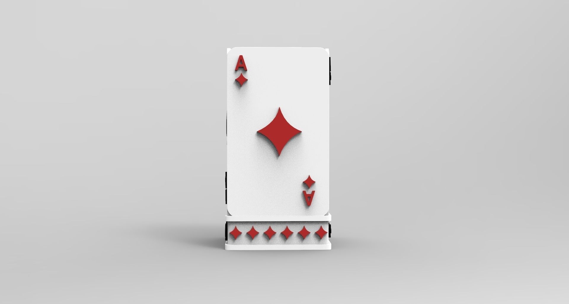 Card Box Pencil and Pen Container 3D print model_3