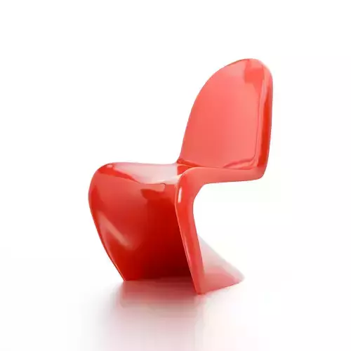 Verner Panton- Stacking Chair 3D model