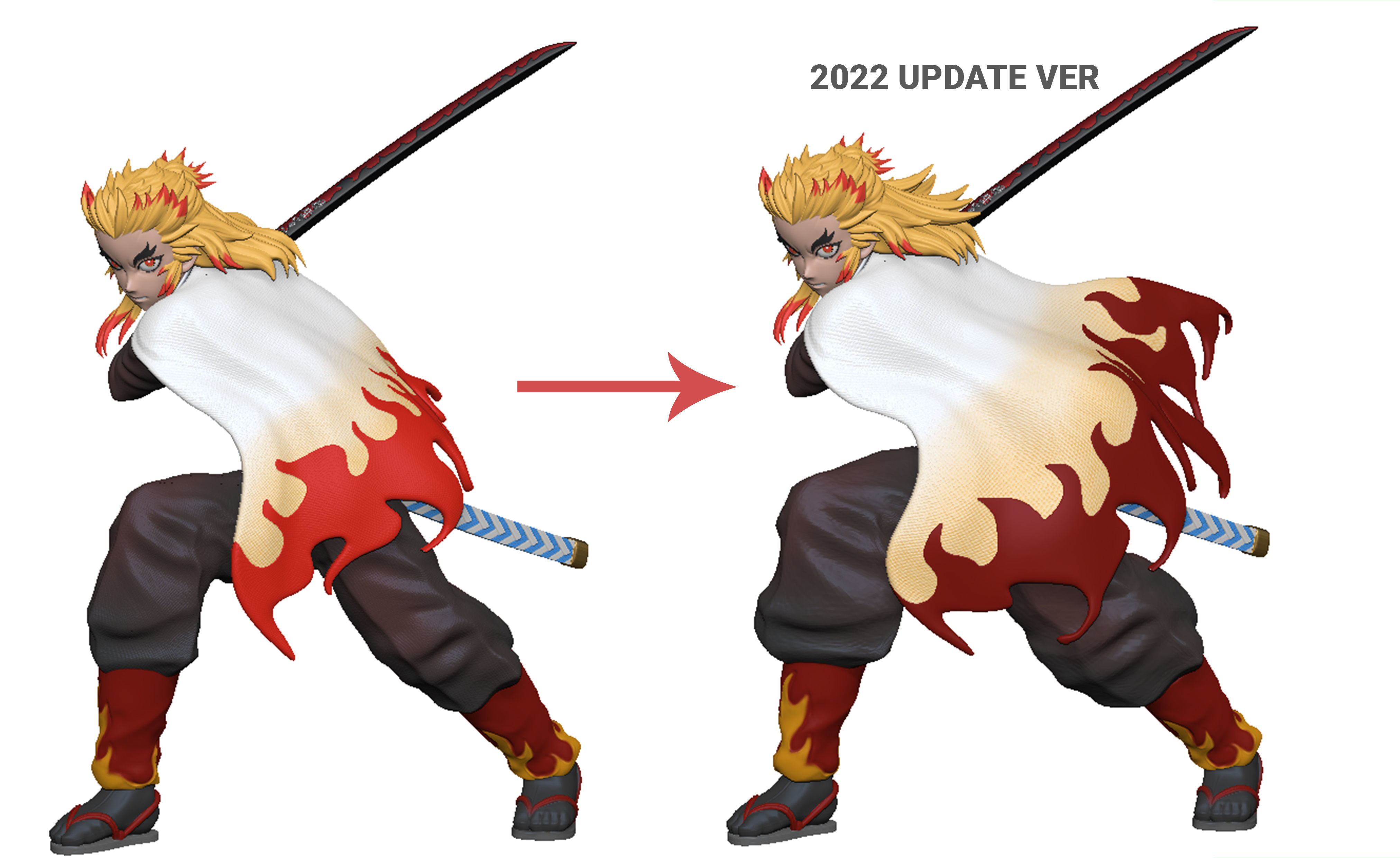 Demon Slayer - Kyojuro Rengoku 3D print model_20