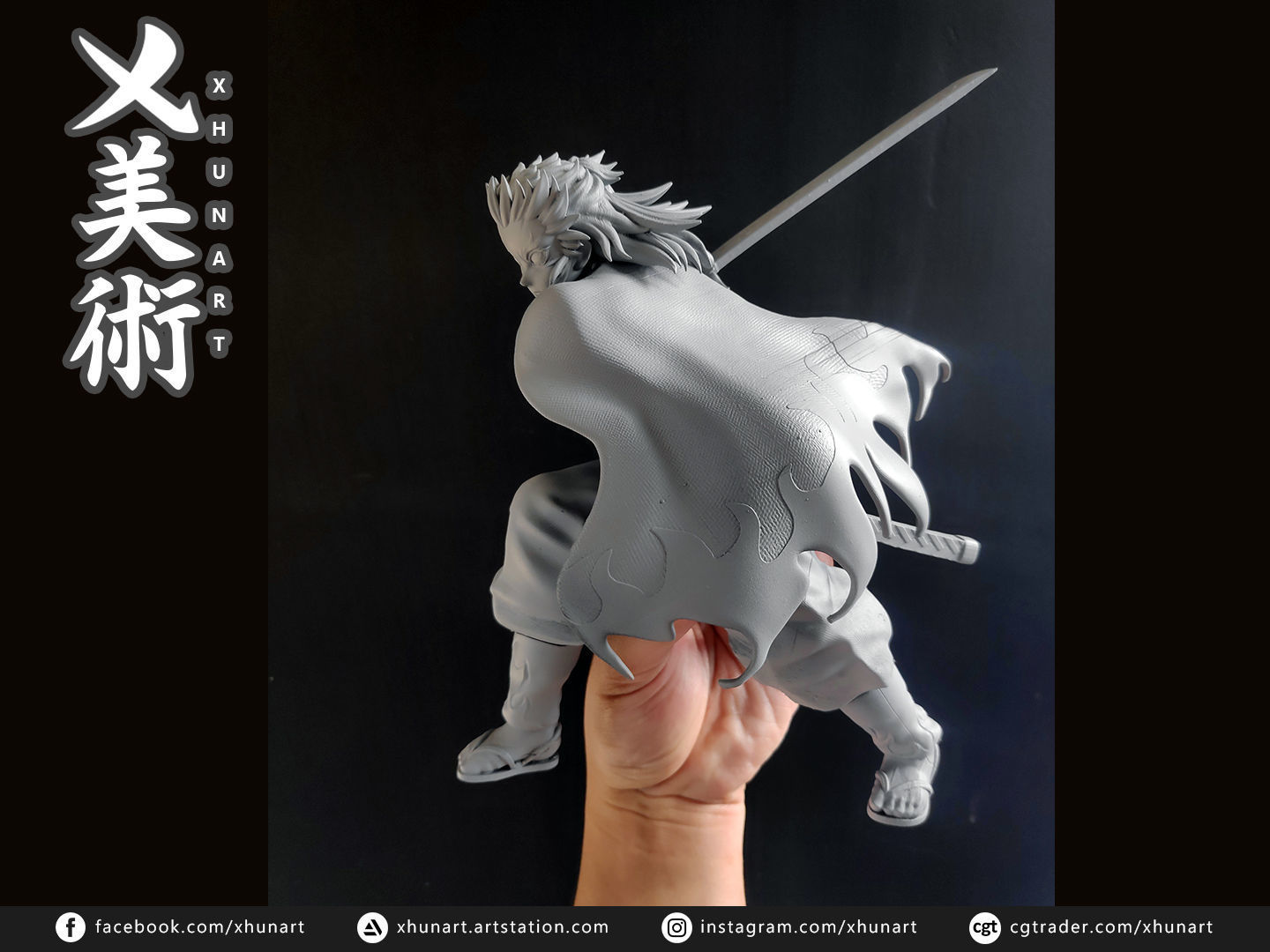 Demon Slayer - Kyojuro Rengoku 3D print model_10
