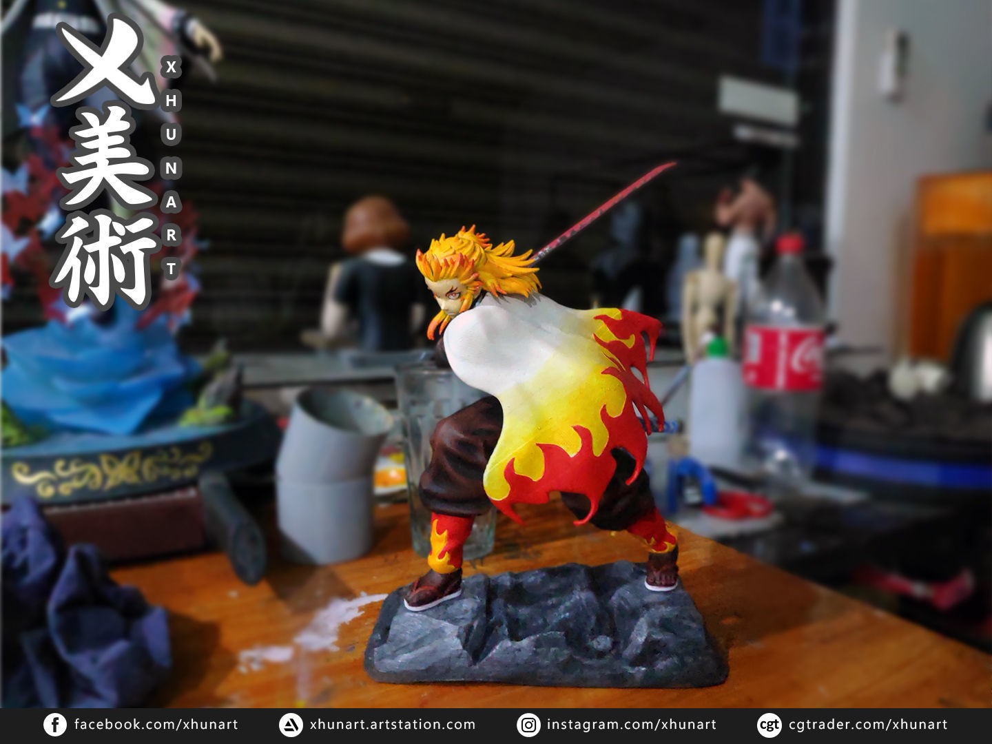 Demon Slayer - Kyojuro Rengoku 3D print model_18