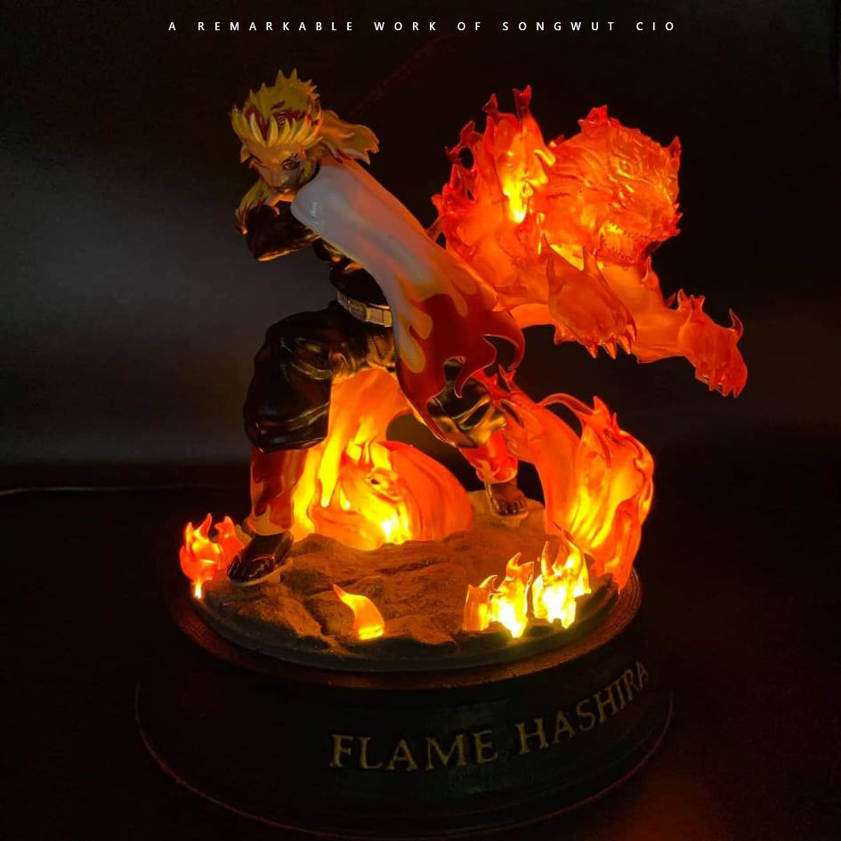 Demon Slayer - Kyojuro Rengoku 3D print model_9