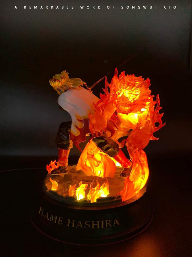 Demon Slayer - Kyojuro Rengoku 3D print model_7