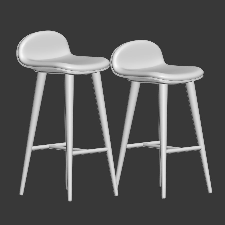 Article Circo Sede Barstool Counterstool 3D model_2